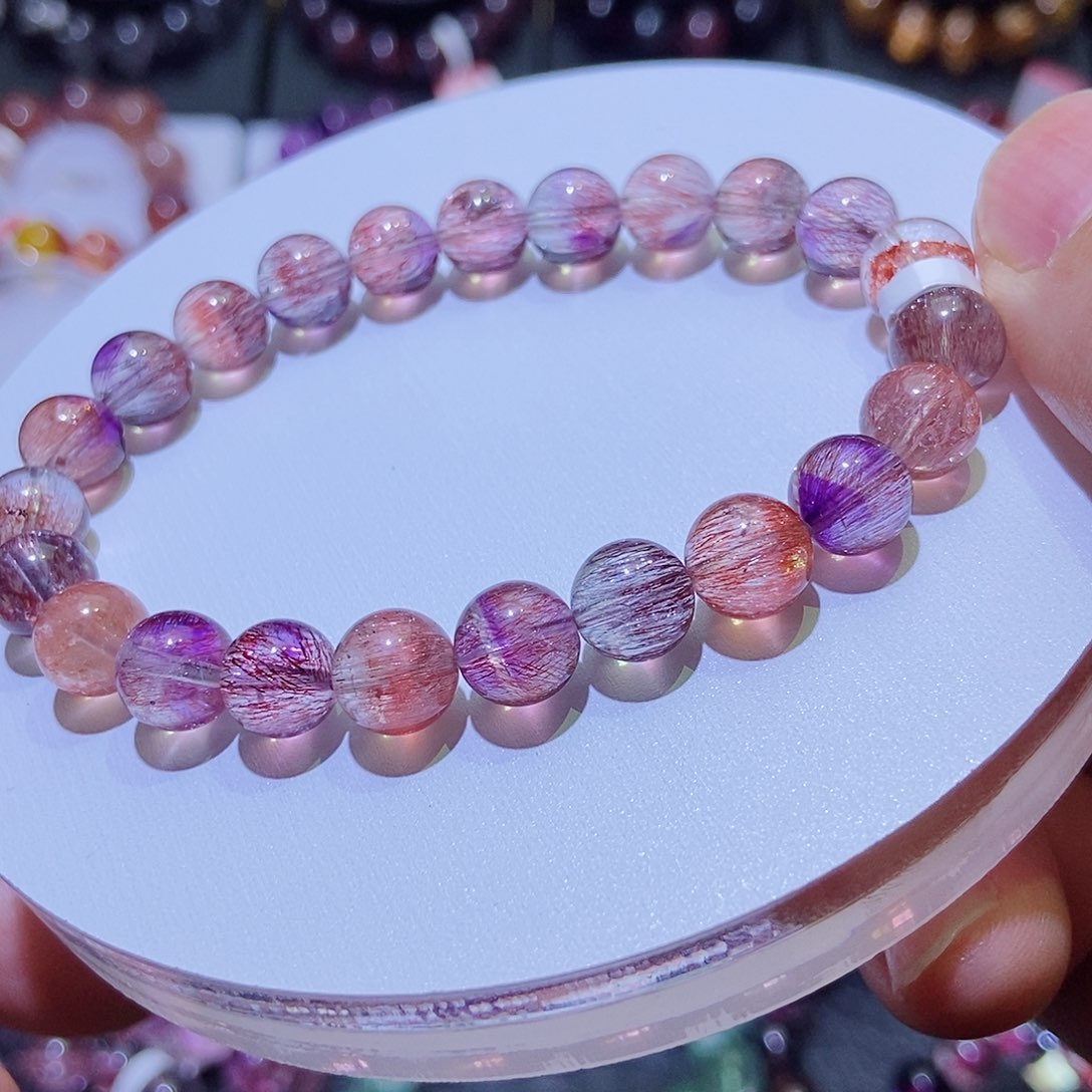 未镶嵌手链水晶双色仙女超8.3