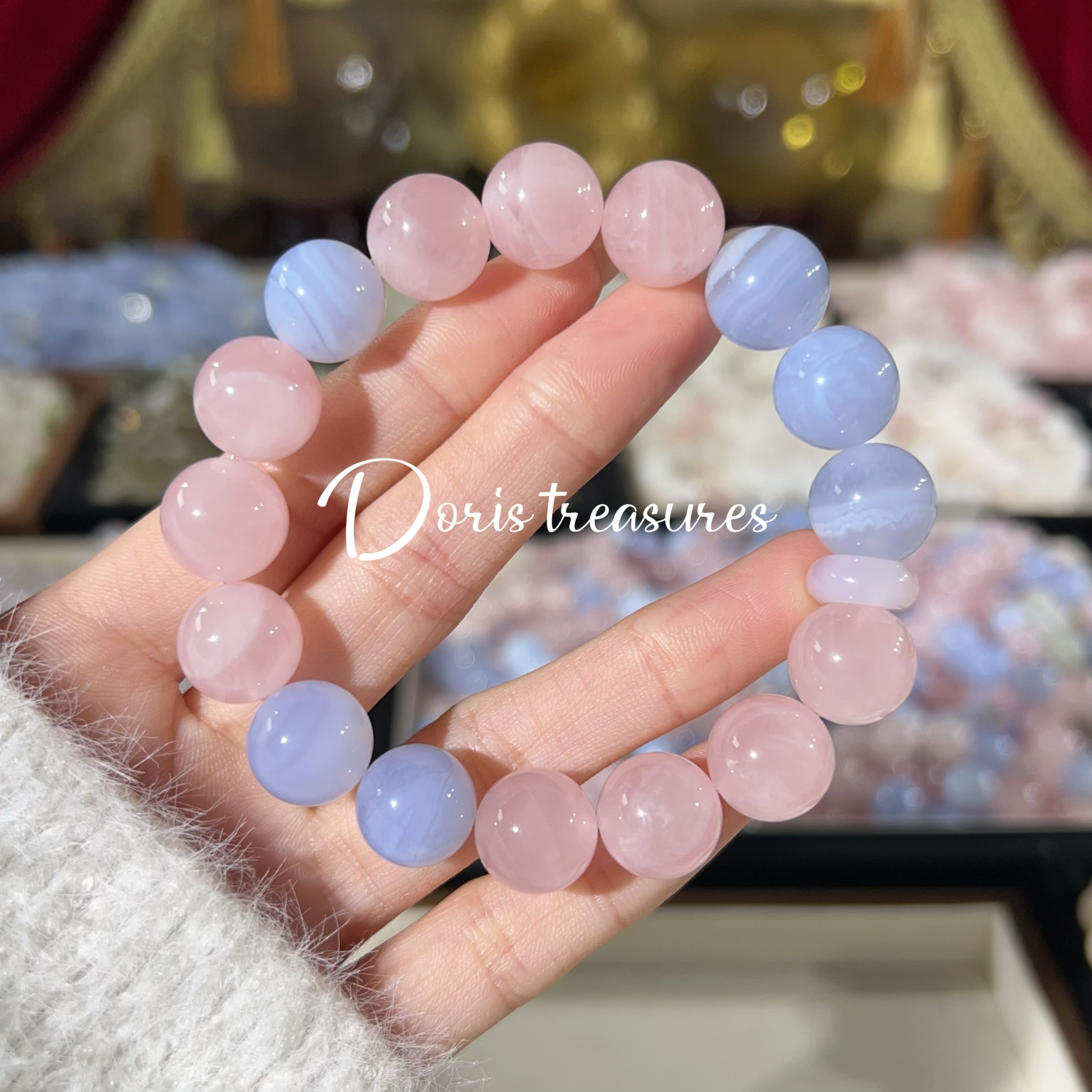 【粉蓝cp】 H手链 大点位精致气质  多样性发货 发其一