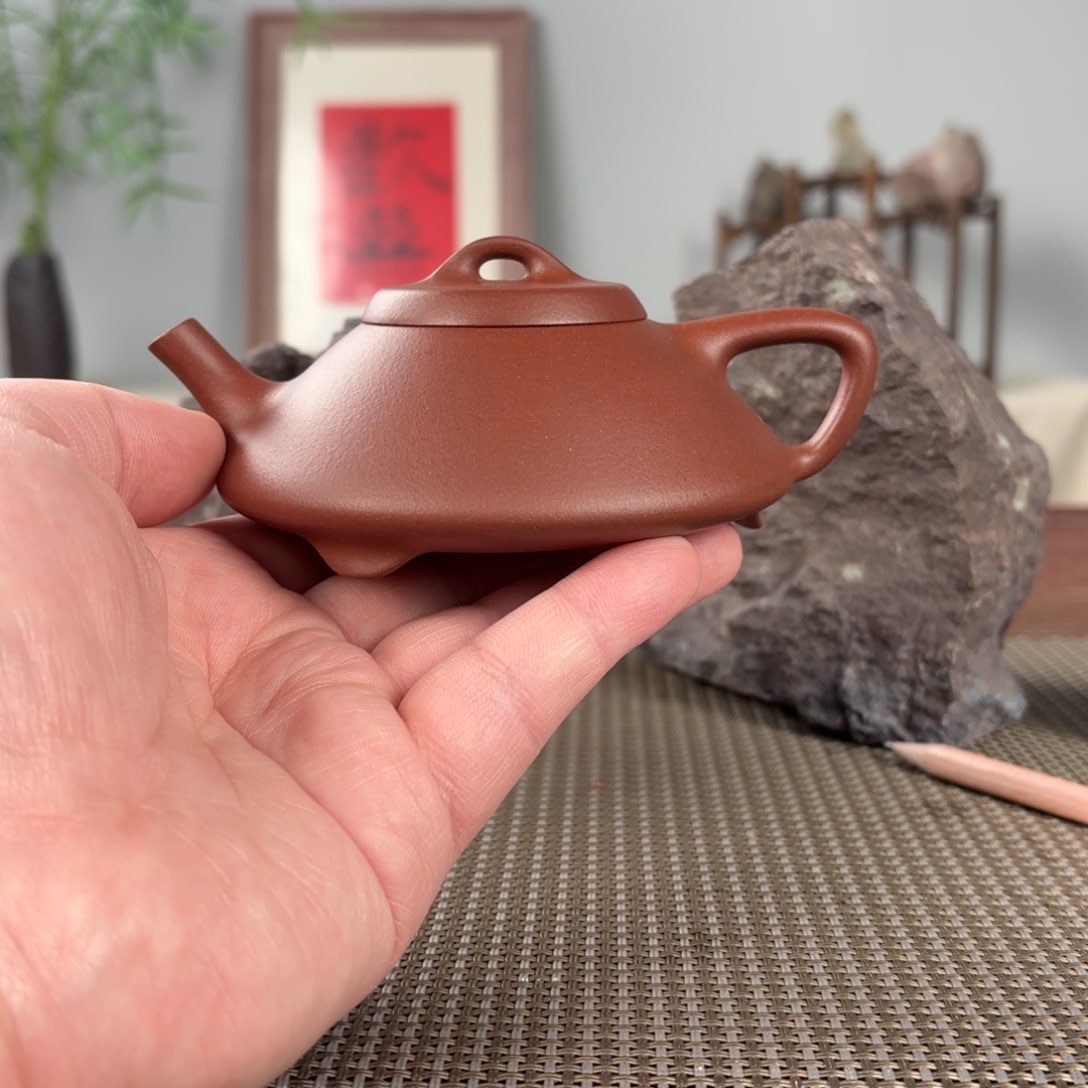 紫砂茶壶黄龙山原矿紫砂壶170