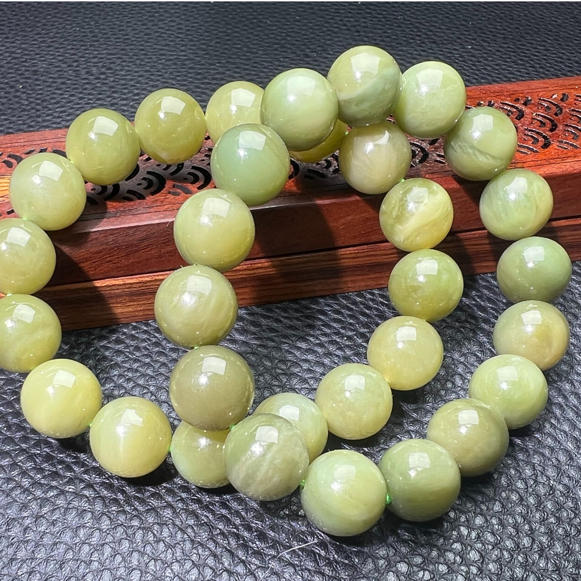 【半仙优选】天然和田玉手串 多样性发货发一件