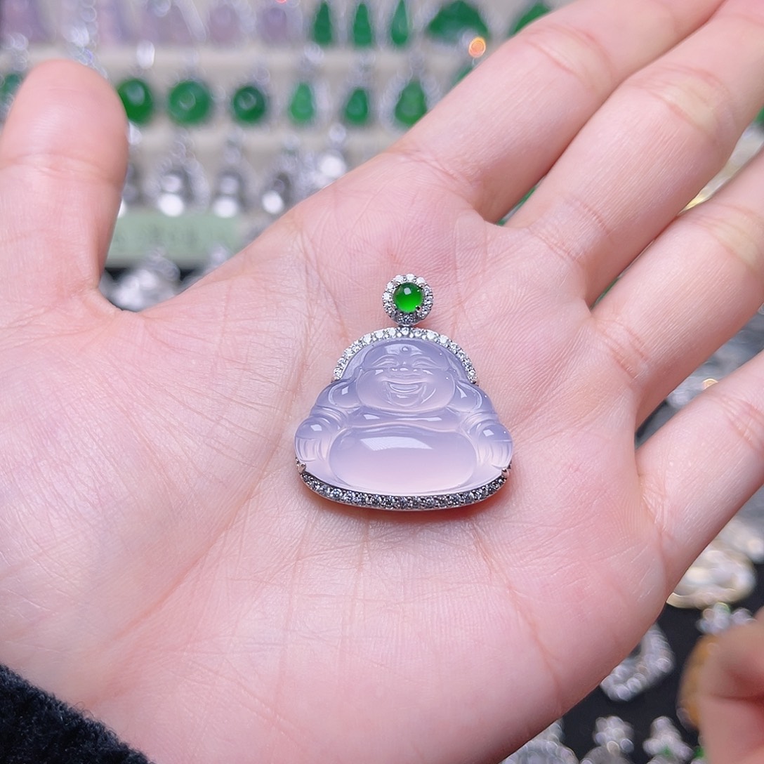 玛瑙/玉髓颈饰银S925镶嵌