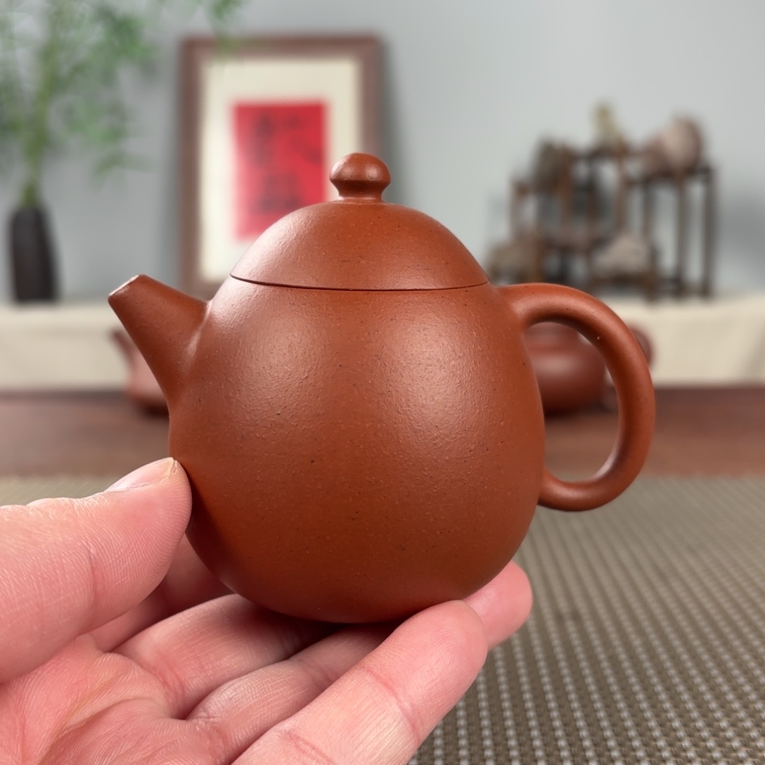 紫砂茶壶微瑕黄龙山原矿紫砂壶