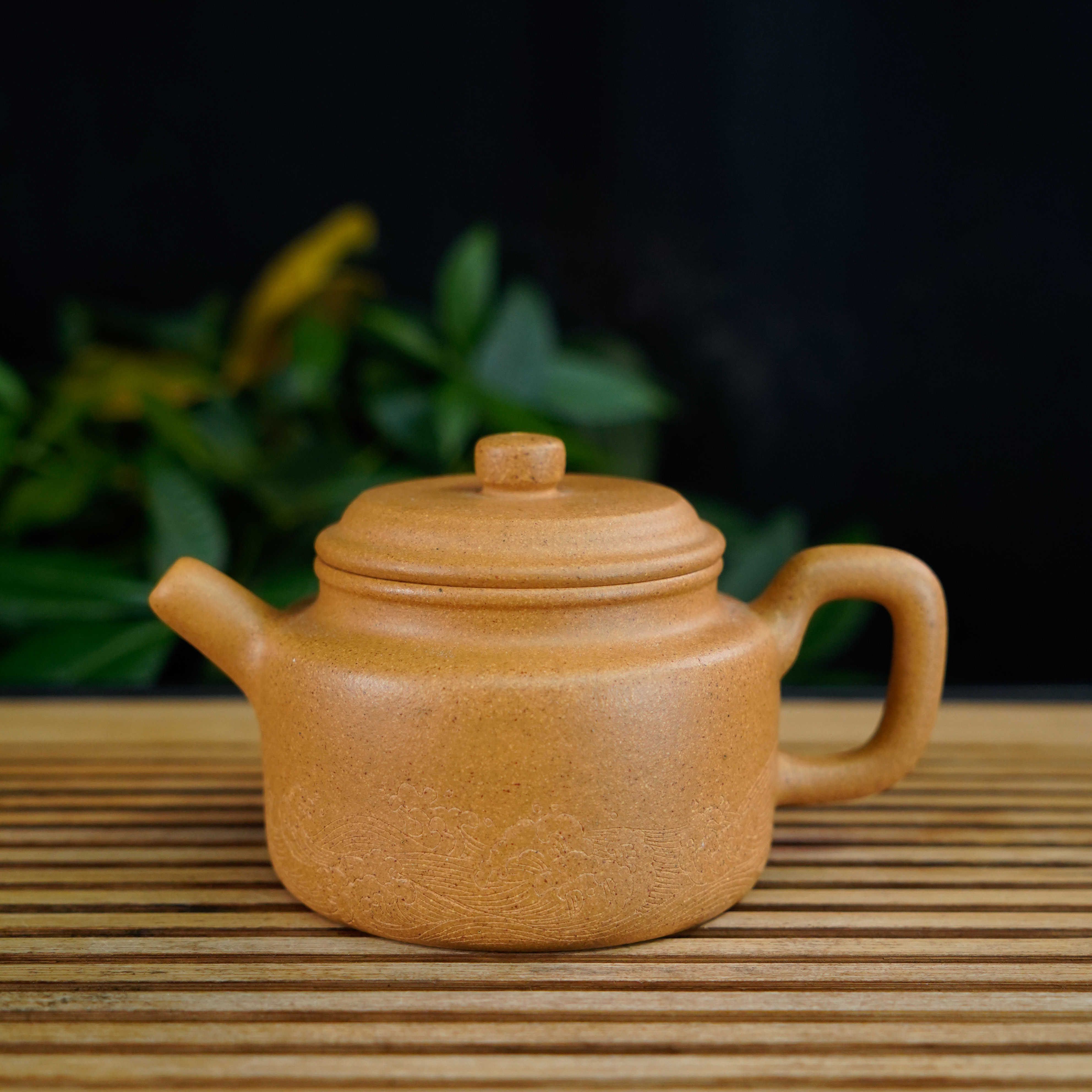 GSZS-6176    民间艺人  宜兴手工紫砂  德钟