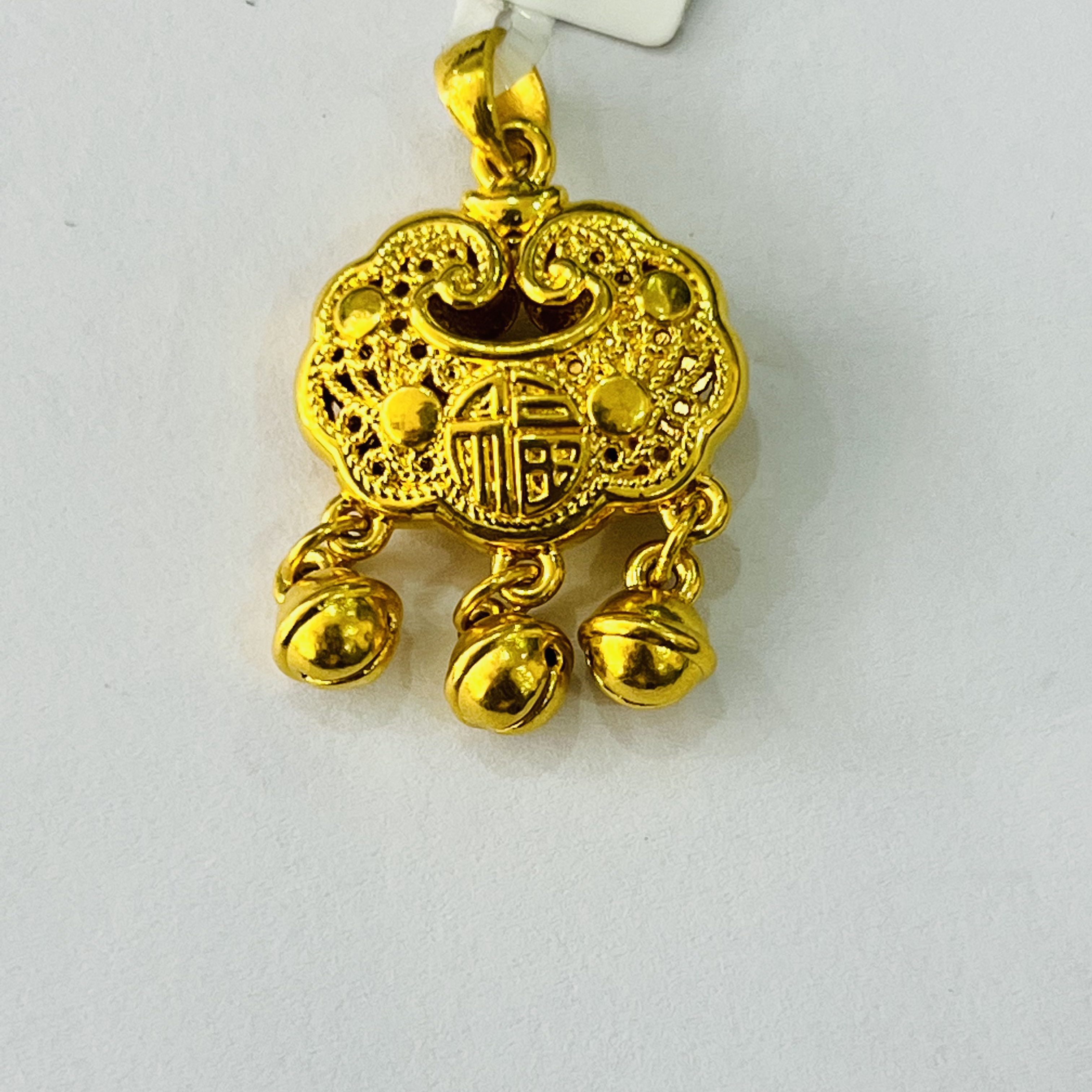 【思思专享】 足金999饰品 铃铛锁包 3.22 GP