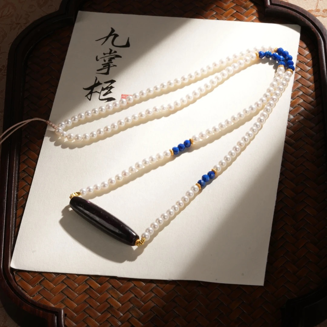 天然淡水珍珠项链舒俱来设计款吊坠-多样性发其一