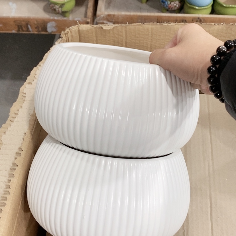 【闪购商品】陶瓷陶瓷花盆，多肉花盆