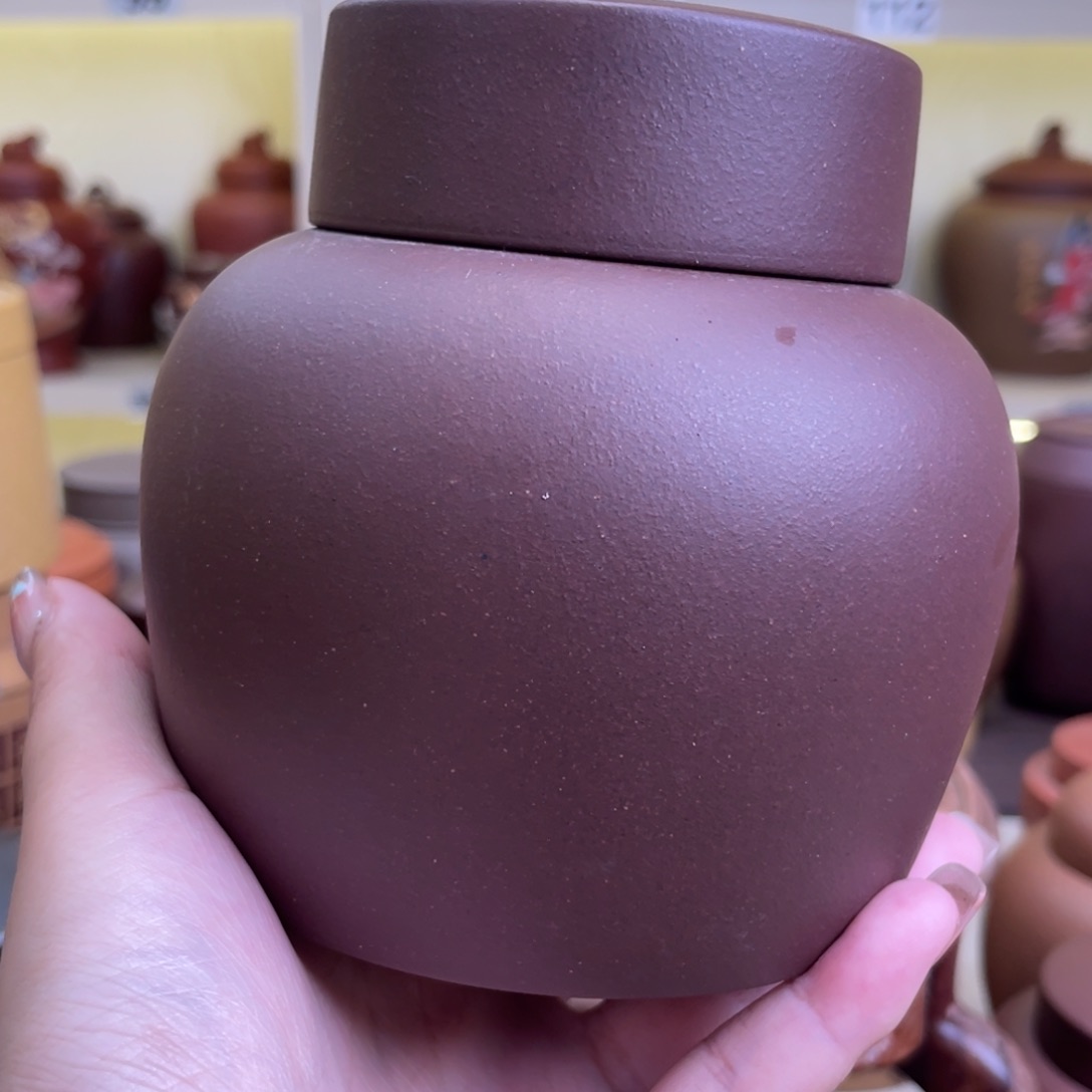 紫砂茶叶罐紫砂罐