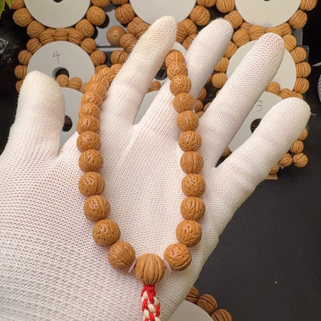 桃核手串野生小金豆