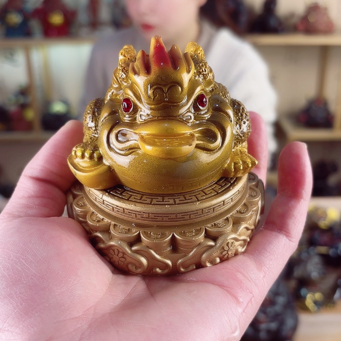 紫砂茶宠紫陶树脂茶宠摆件