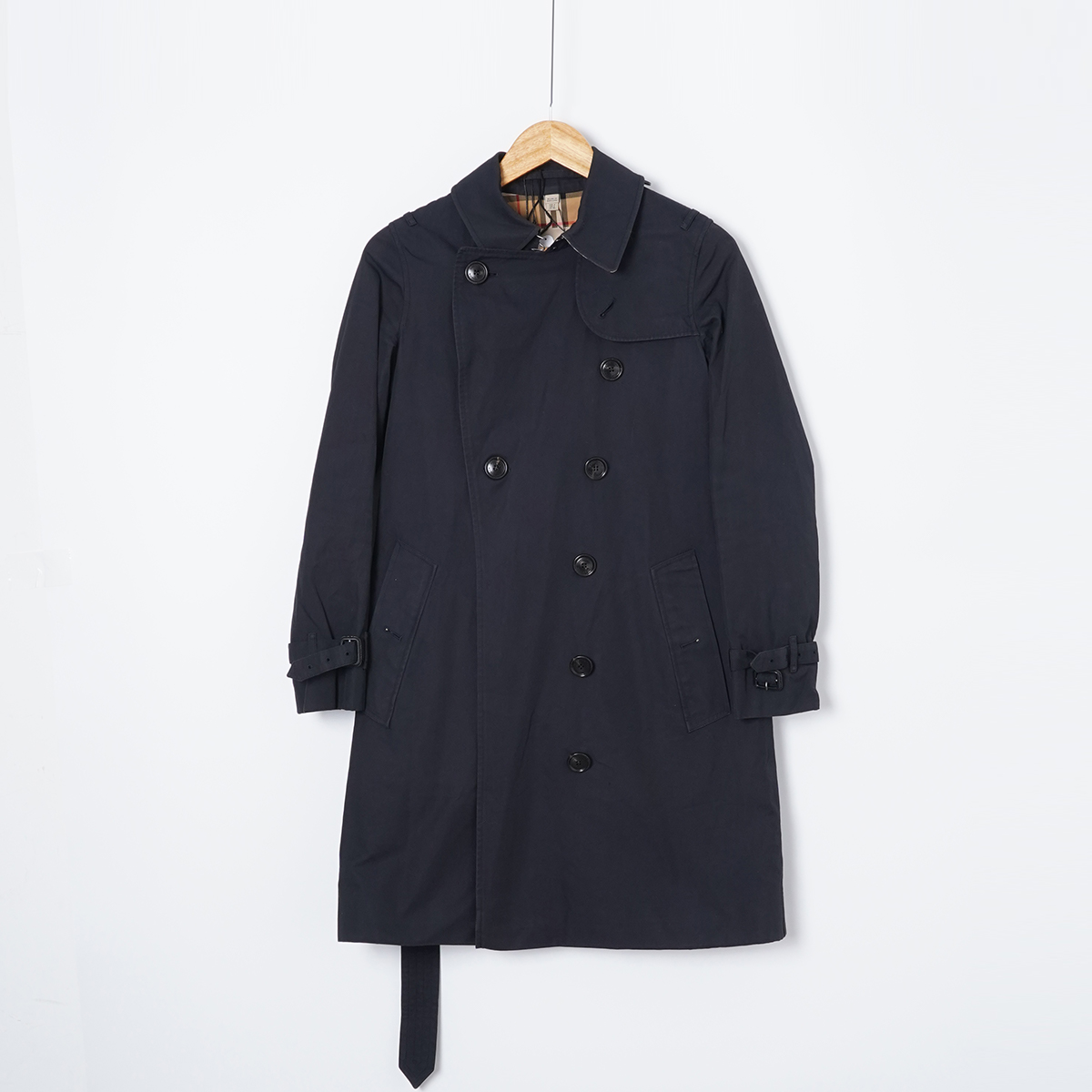 99新 BURBERRY/博柏利 绵/TH1776/风衣大衣/uk4码女装外套时尚