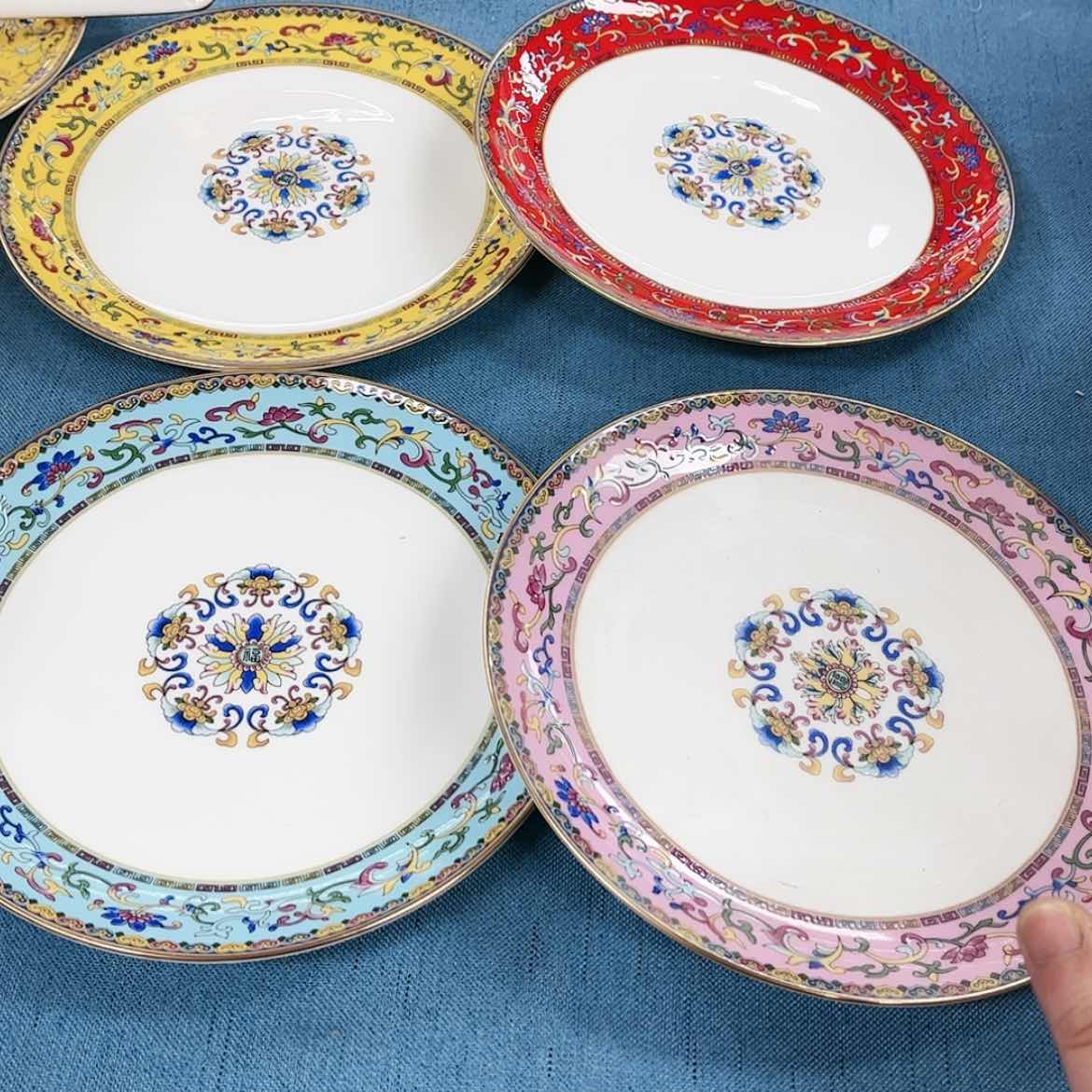 【闪购商品】骨瓷8英寸4平混。。。。。