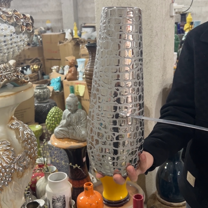 摆件高度37厘米口径6厘米微瑕捡漏