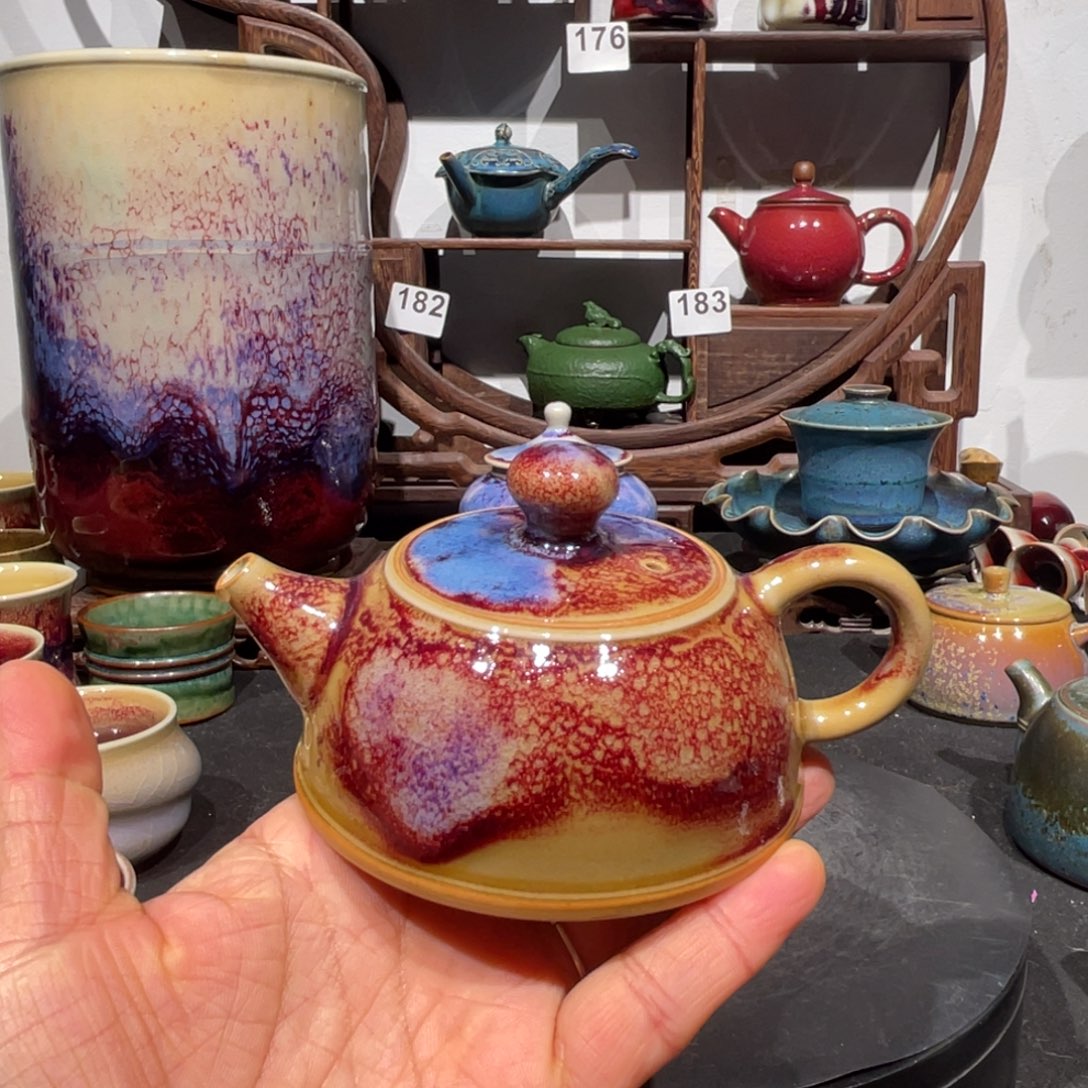 中国神后钧瓷茶器