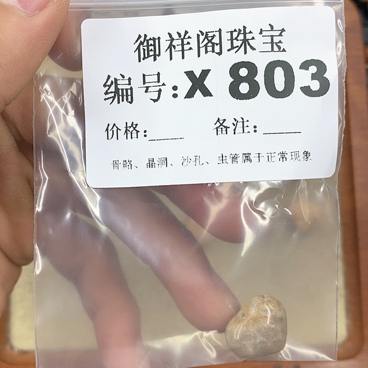 硅化珊瑚（珊瑚玉）颈饰未镶嵌瑾*