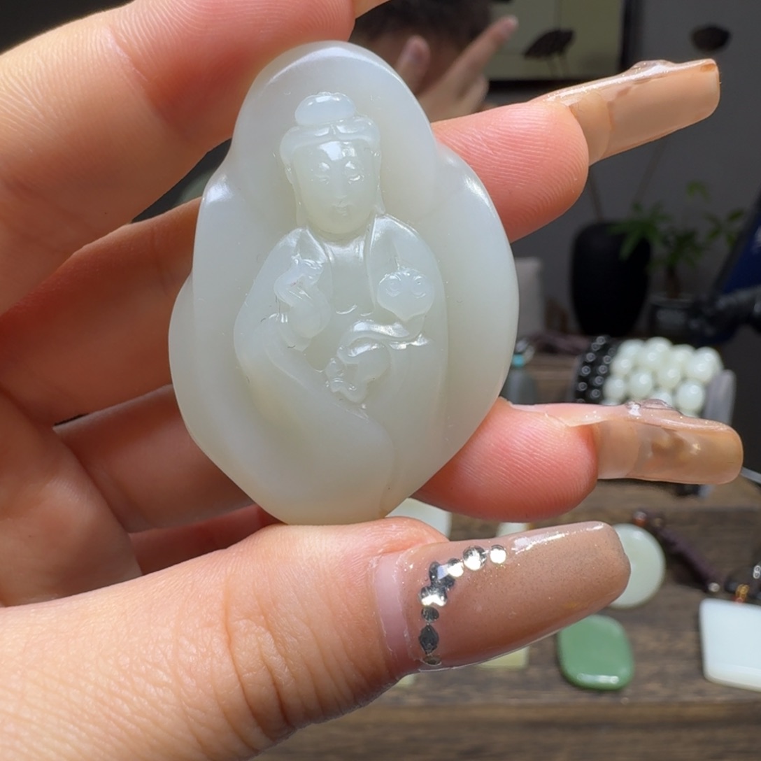 和田玉挂件未镶嵌