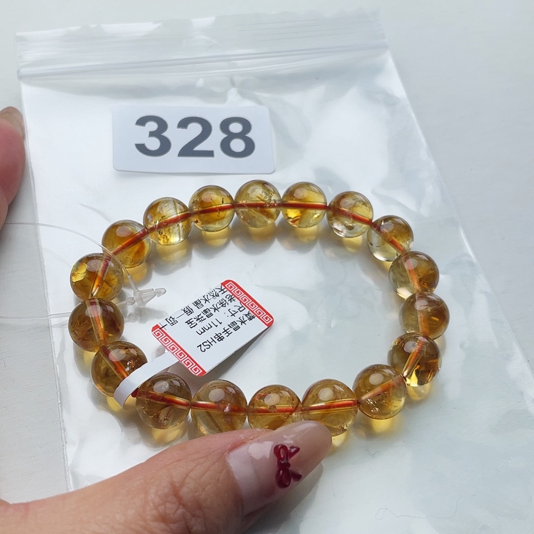 水晶手串328。 未镶嵌