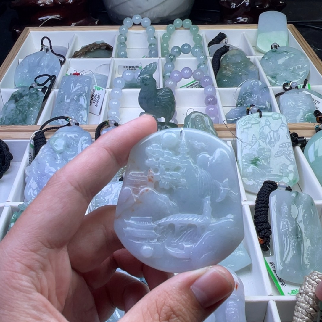 颈饰未镶嵌翡翠298