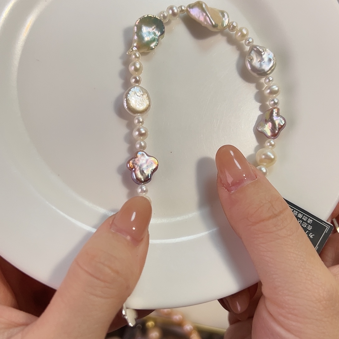 合金设计款珠宝淡水珍珠