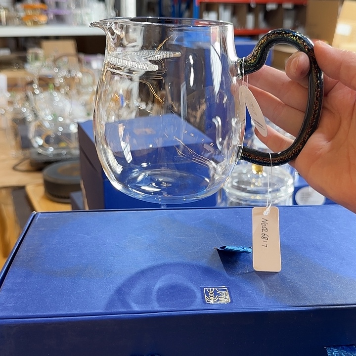 218彩金煮茶器高硼硅玻璃杯