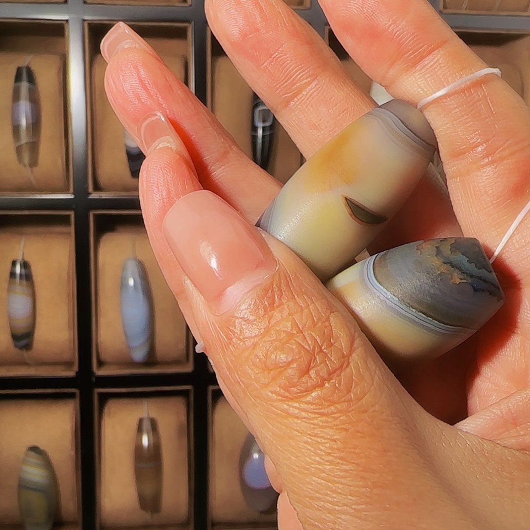 合金颈饰玛瑙/玉髓东**堂