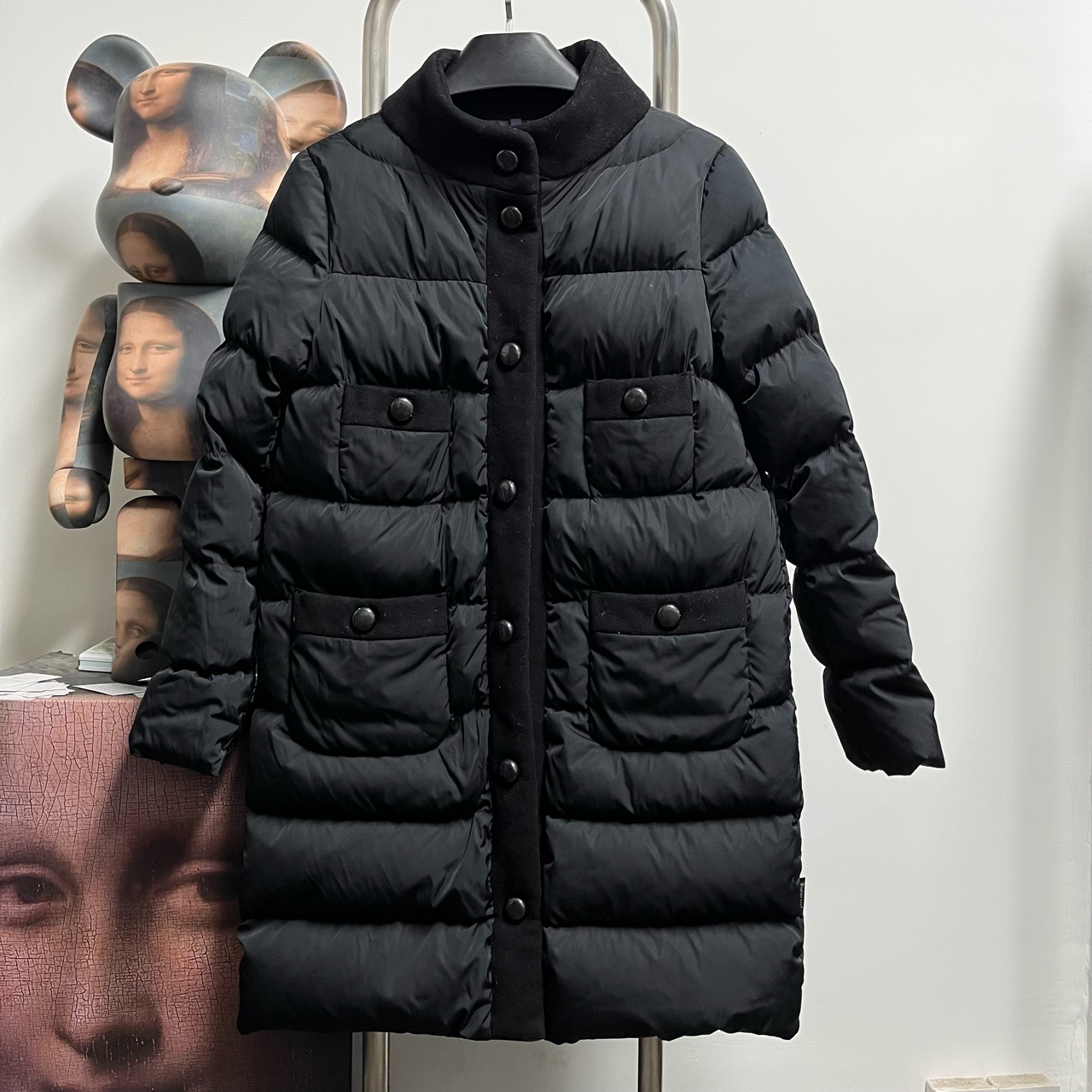 99新 MONCLER 长款羽绒服K0534尺码：1衣长83胸围48