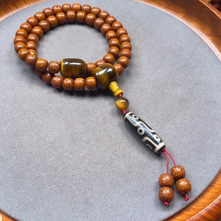 菩提把件未镶嵌星月菩提子