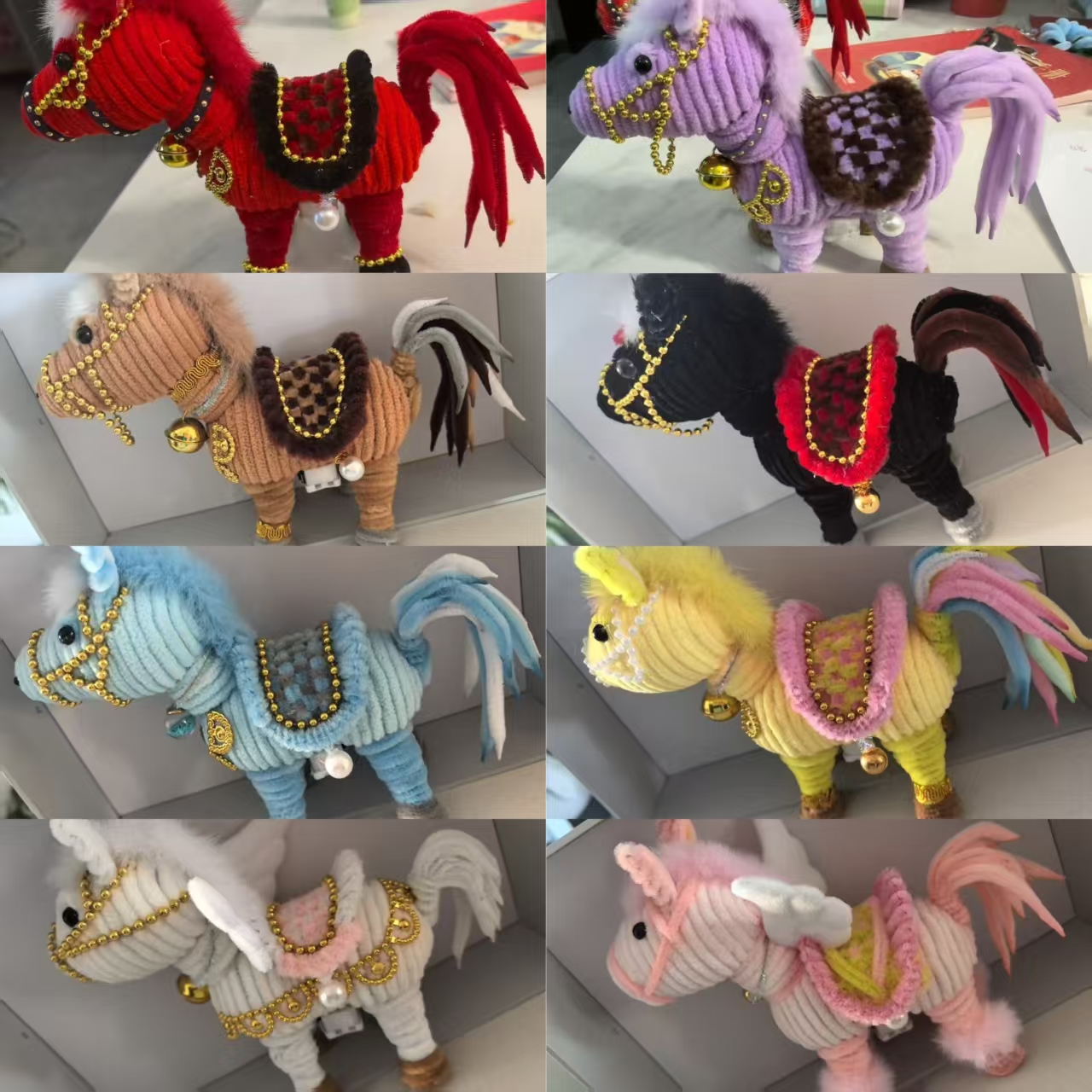 【星儿手作】金缕炫彩马材料包