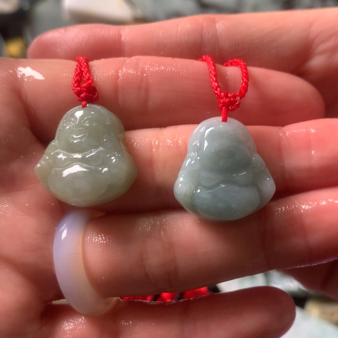 翡翠颈饰未镶嵌缅甸翡翠