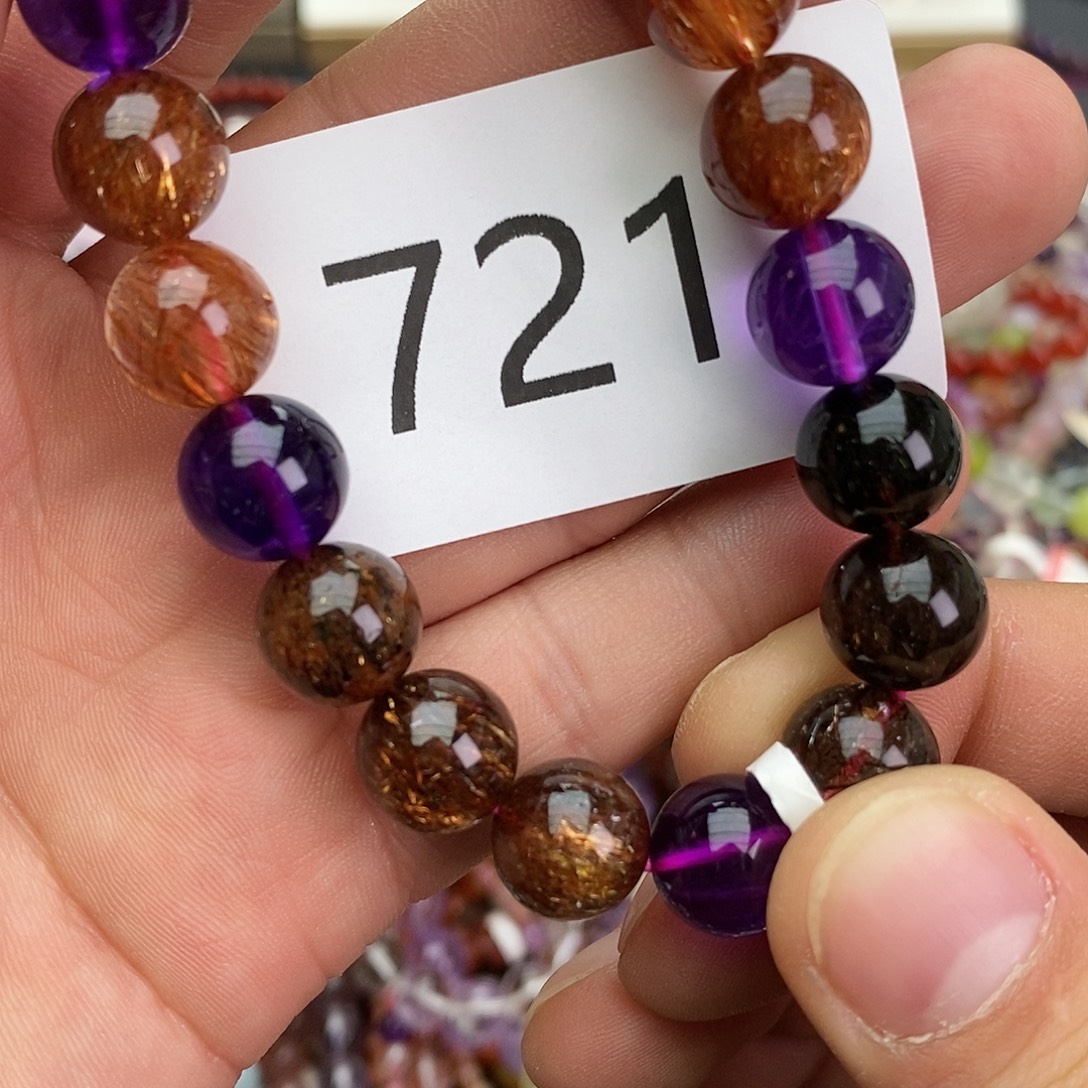 水晶未镶嵌手链手链