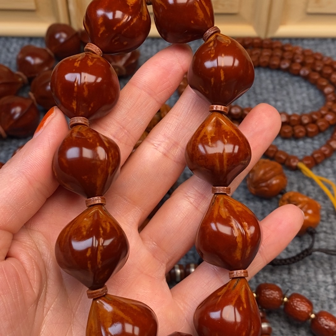 知***也手串/手链橄榄核铁素