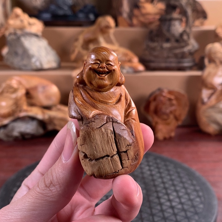 柏木（崖柏）根雕摆件