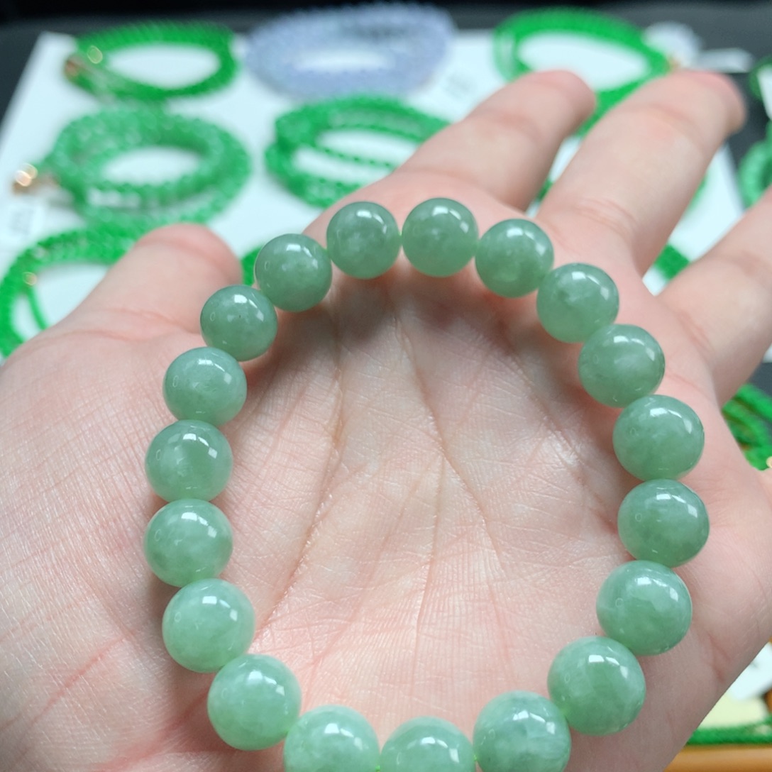翡翠未镶嵌手链翡翠