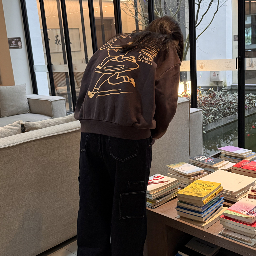 Gardenia｜空栀 韩代“趣味涂鸦”卫衣48h退换