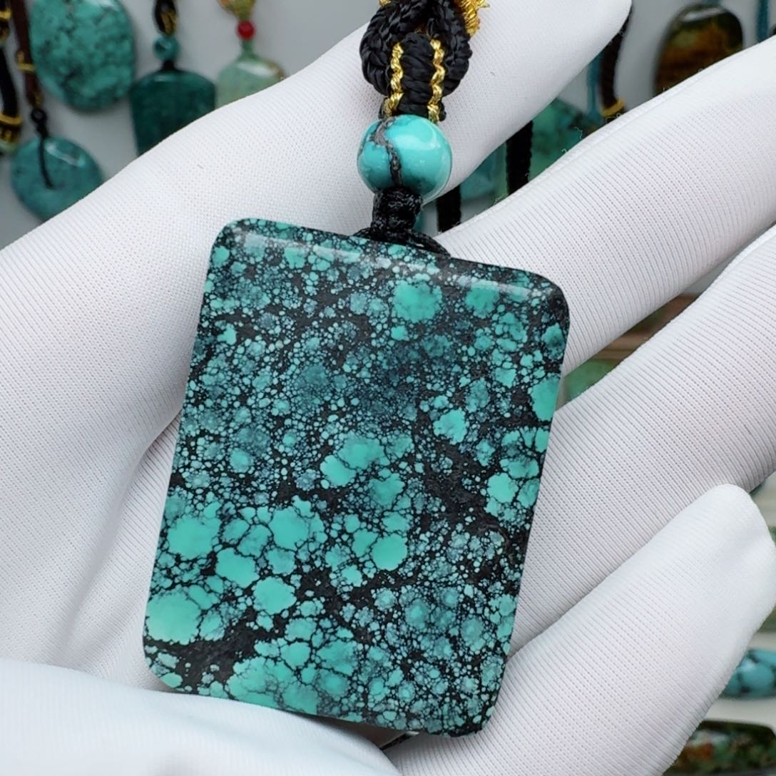 绿松石原矿绿松石未镶嵌