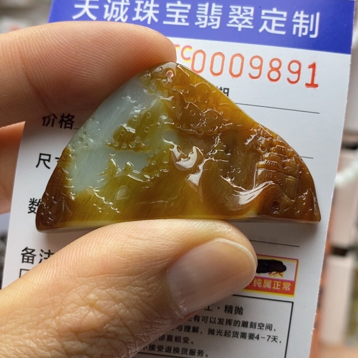 翡翠颈饰未镶嵌每天