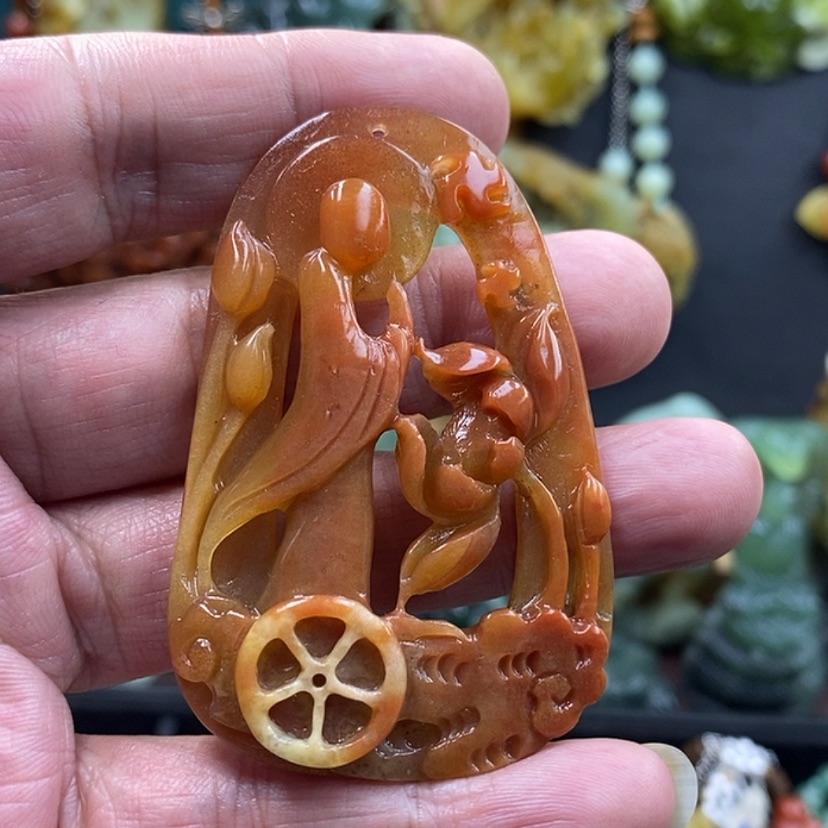 【闪购商品】未镶嵌岫玉吊坠