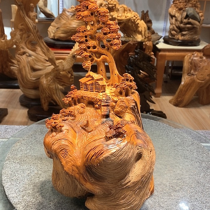 柏木（崖柏）坨坨玉化