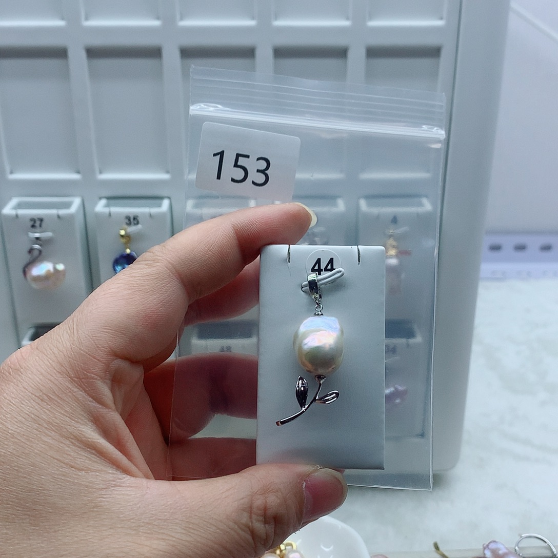 吊坠(不含链)合金淡水珍珠