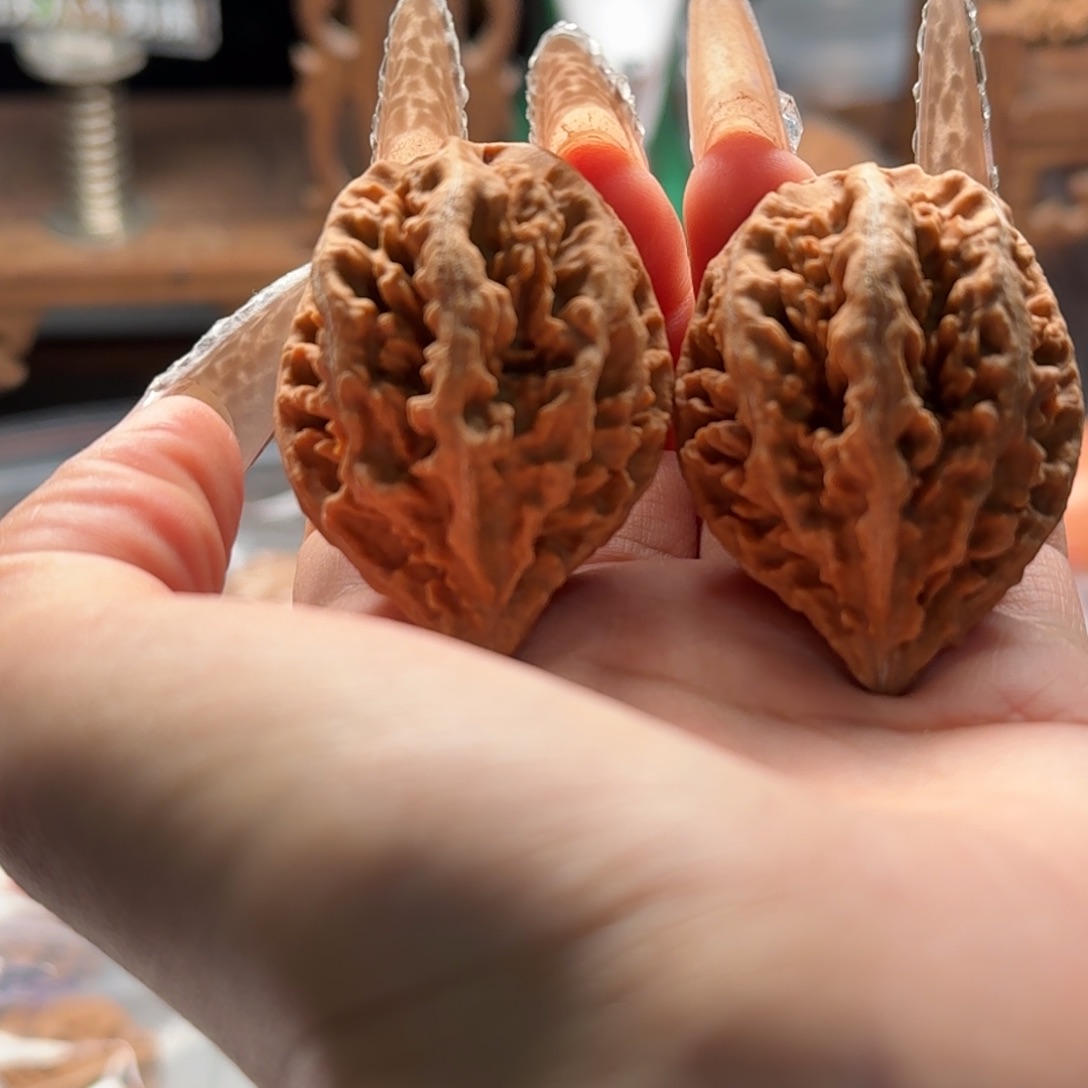 文玩核桃把件关东木子楸百核62