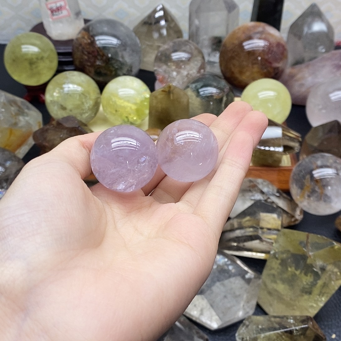 水晶珠宝半成品未镶嵌64水晶石