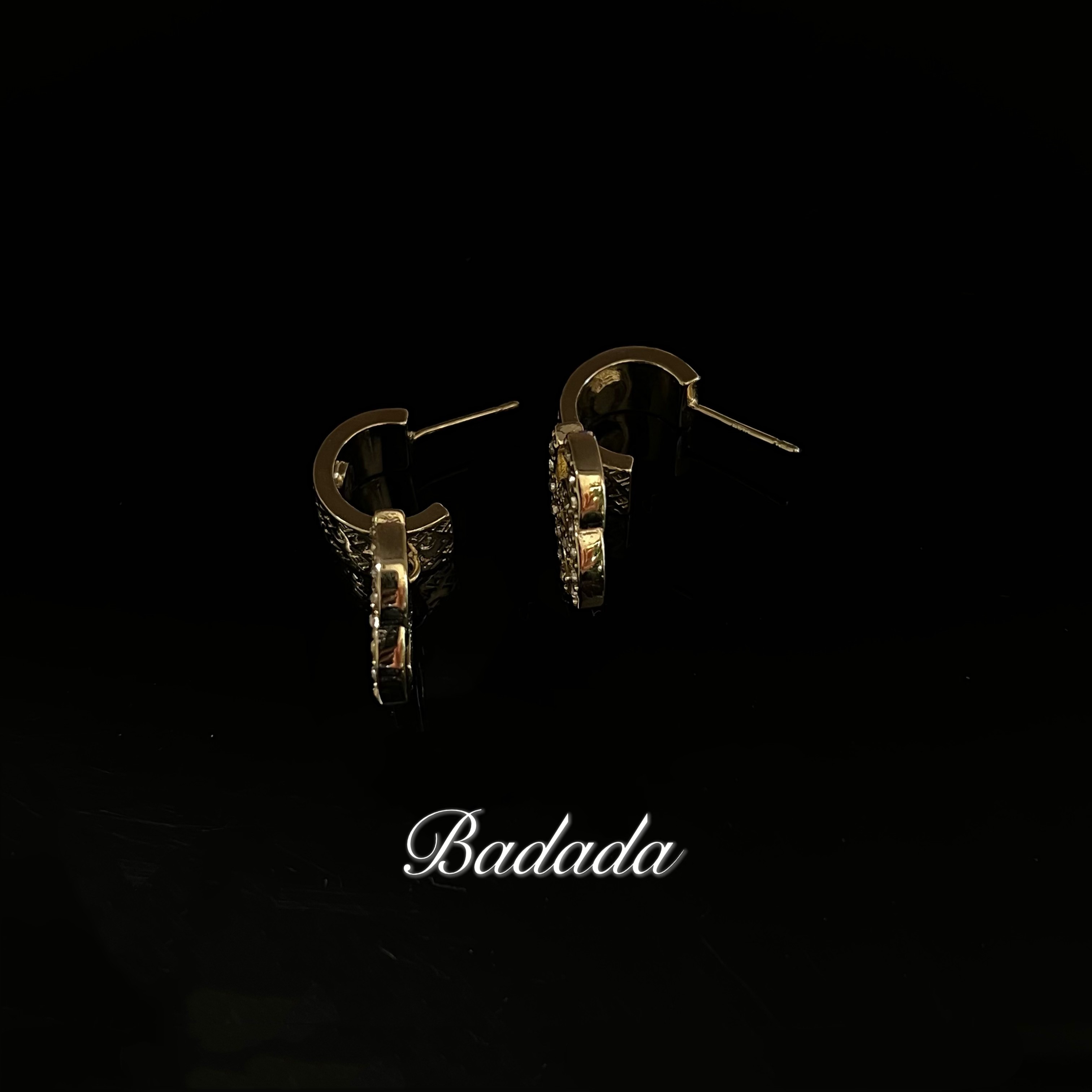 铜合金仿珍珠耳饰 【C6023】轻奢女士气质精致高定耳钉