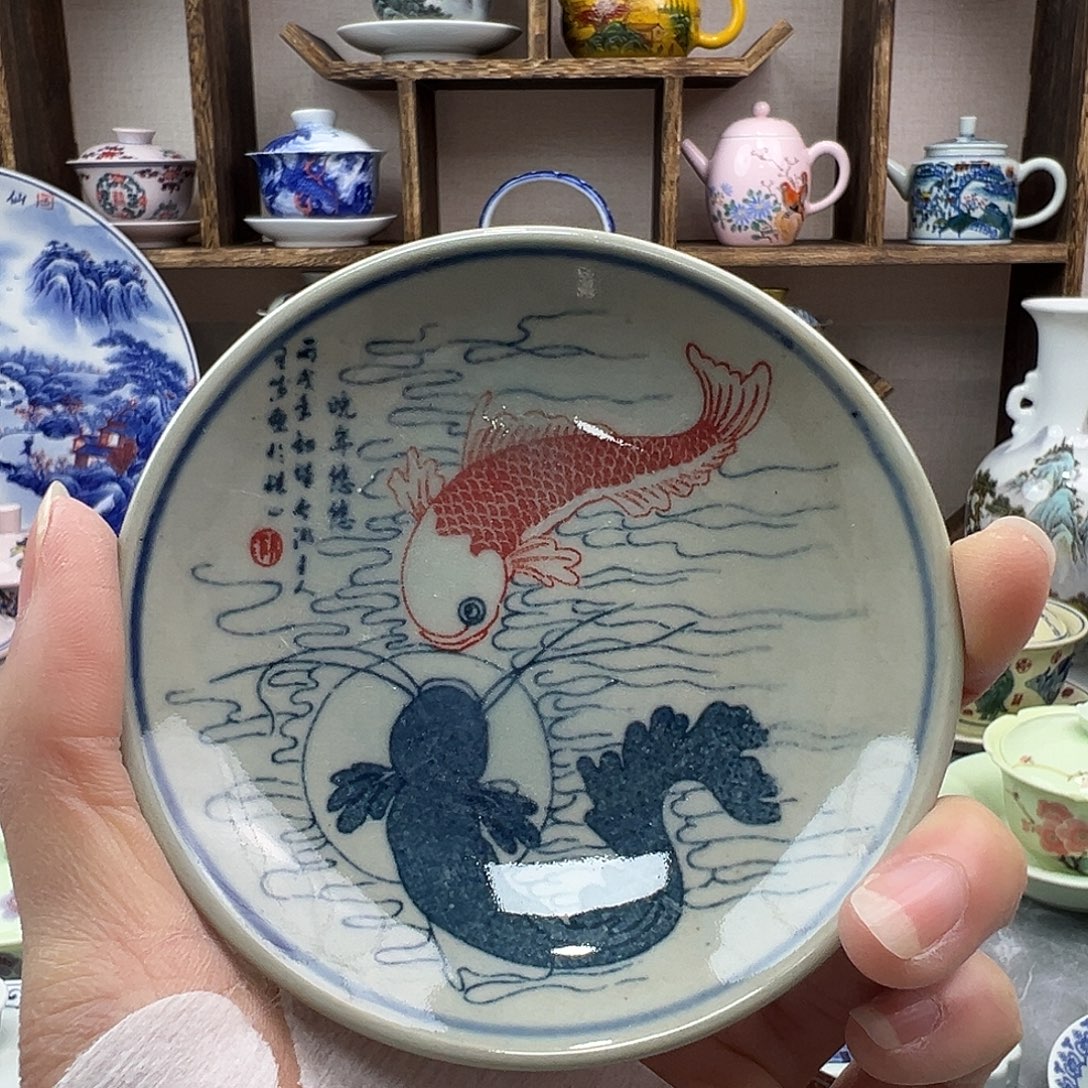 摆件陶瓷景德镇陶瓷567老厂瓷38