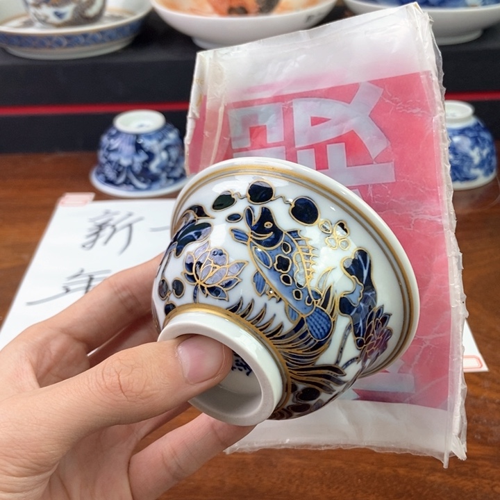 杯景德镇手绘陶瓷艺术