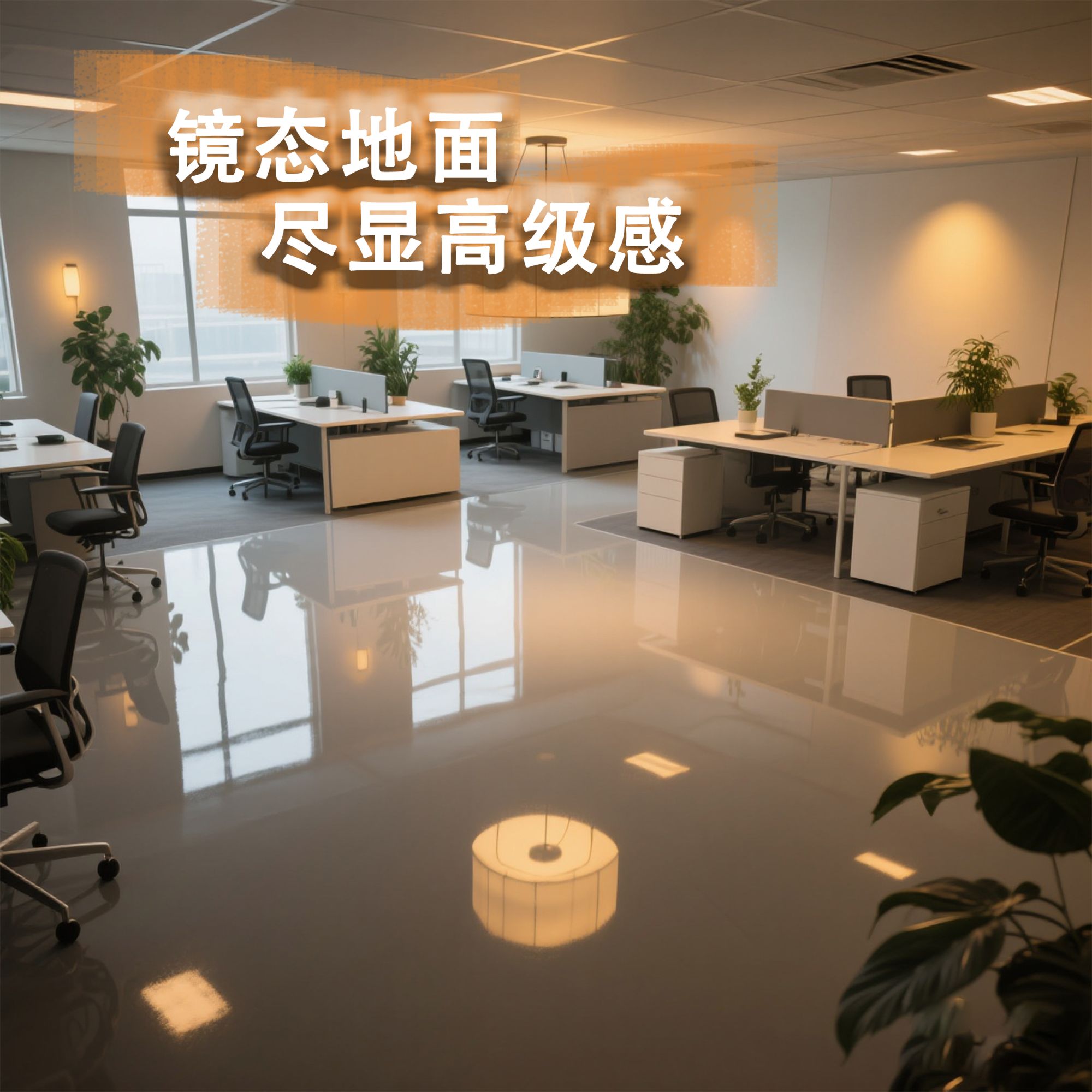 【家庭/工厂通用】升级款安全无味纯色自流平