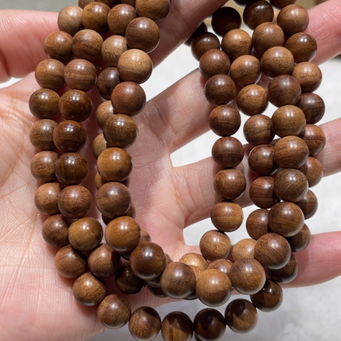 【闪购商品】檀香木手串/手链08×108微瑕