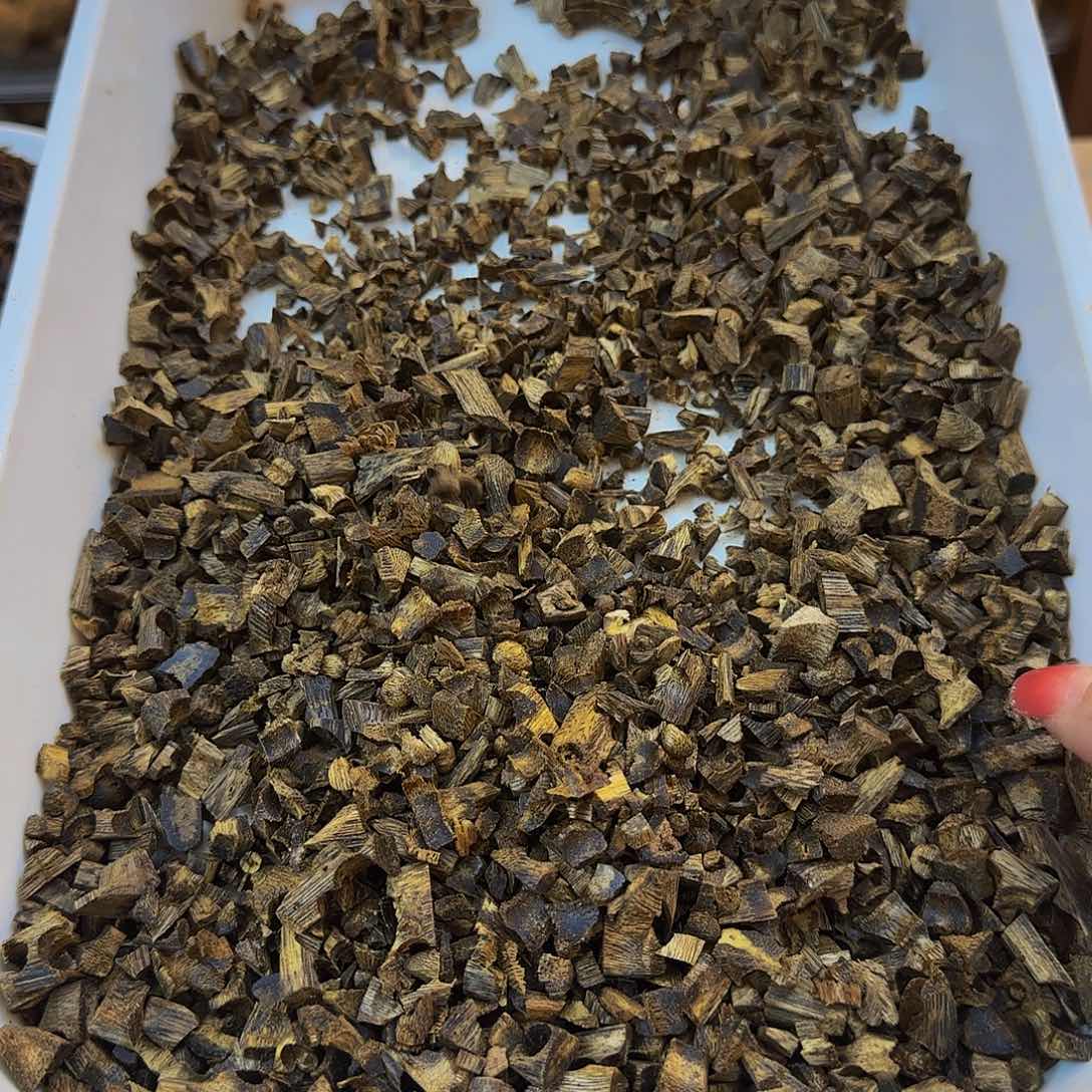 沉香沉香木制品透顶绿品种米粒50克多样性发其一