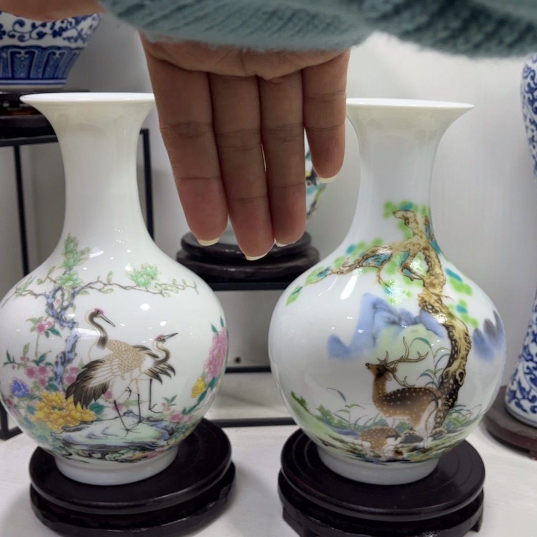 景德镇陶瓷花瓶摆件