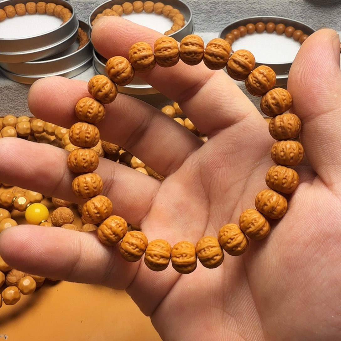 猴头核桃手串京八