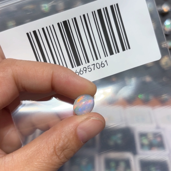 欧泊戒指银S925镶嵌米*吱