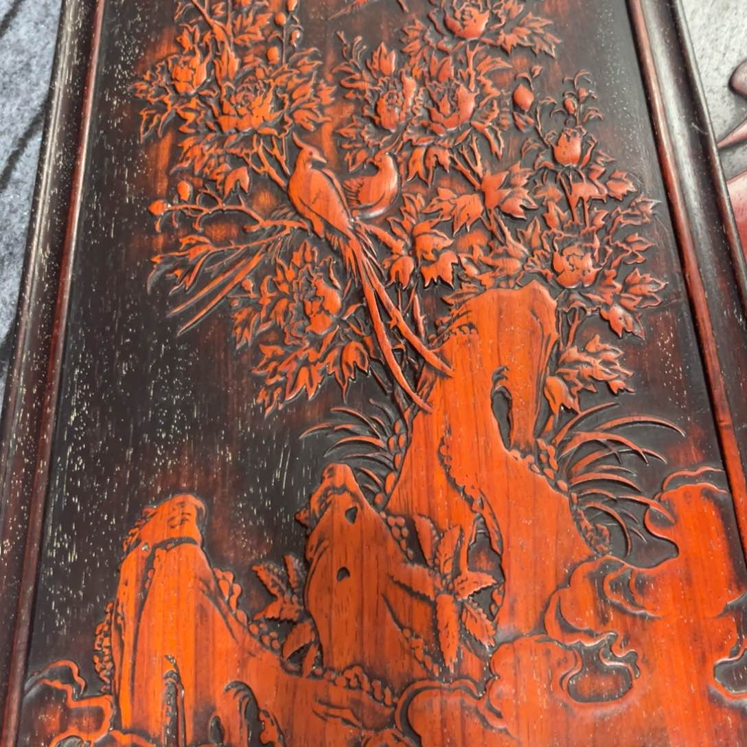 木非洲紫檀木雕牌匾挂匾